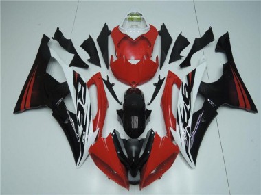 Carénages Moto Yamaha R6 2008-2016 - Rouge Blanc