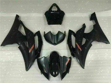 Kit Carénages Motos & Plastique Yamaha R6 2008-2016 - Noir