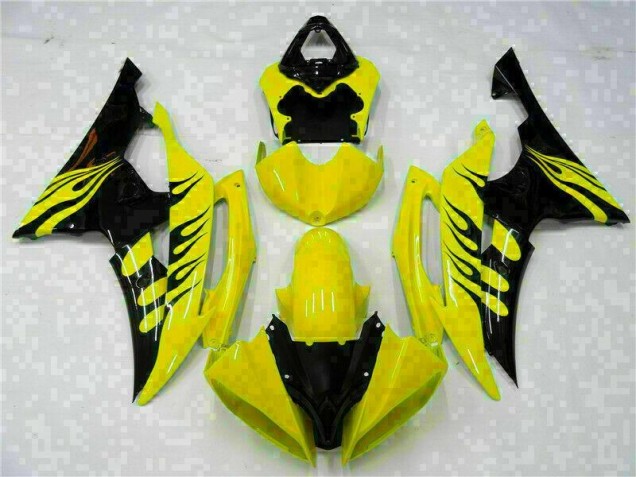 Carénage Moto Yamaha R6 2008-2016 - Jaune