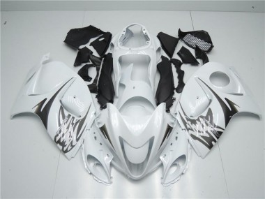 Carénage Moto Suzuki GSXR 1300 Hayabusa 2008-2019 - Blanc