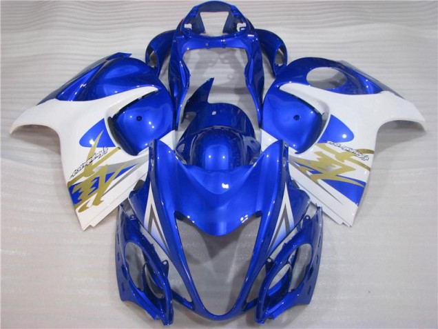 Carrosserie Moto Suzuki GSXR 1300 Hayabusa 2008-2019 - Bleu Blanc