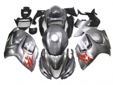 Carénage Moto Suzuki GSXR 1300 Hayabusa 2008-2019 - Argent