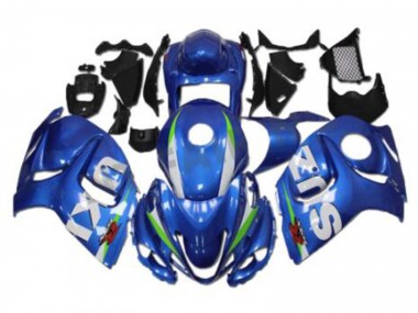 Carénage Moto Suzuki GSXR 1300 Hayabusa 2008-2019 - Bleu Blanc