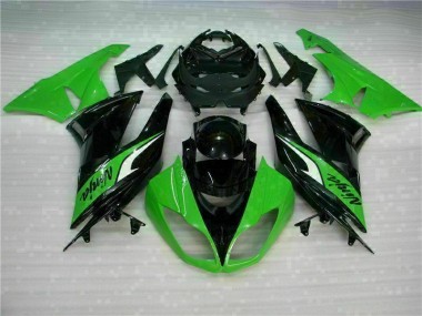 Carrosserie Moto Kawasaki ZX6R 2009-2012 - Noir Vert