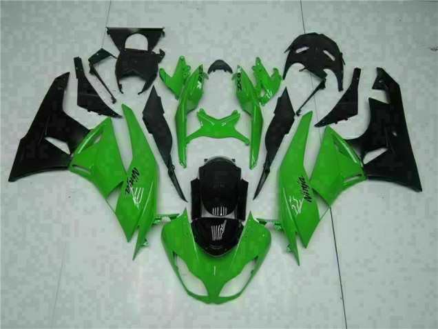 Carénage Moto Kawasaki ZX6R 2009-2012 - Noir Vert