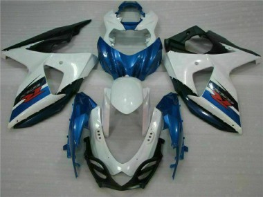 Carénage Moto ABS Suzuki GSXR 1000 K9 2009-2016 - Bleu Blanc