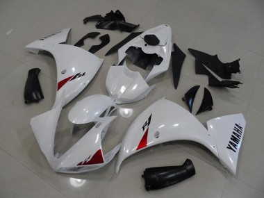 Carénage Moto Yamaha R1 2012-2014 - Blanc Noir