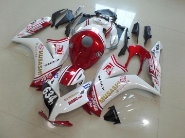 Carénage Moto Honda CBR 1000 RR 2012-2016 - Rouge Musashi