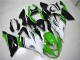 Carénage Moto Kawasaki ZX6R 2013-2018 - Vert Blanc Noir