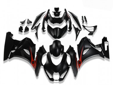 Carénages Moto Suzuki GSXR 1000 2017-2023 - Noir Rouge