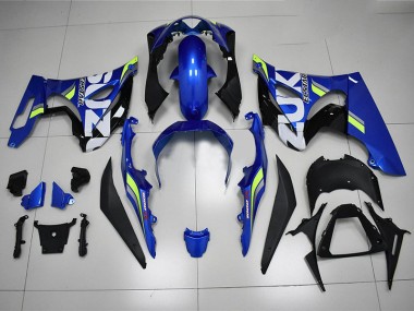 Carénage Moto Suzuki GSXR 1000 2017-2023 - Blanc Vert