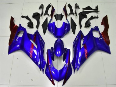 Carénage Moto Yamaha R6 2017-2023 - Bleu Rouge